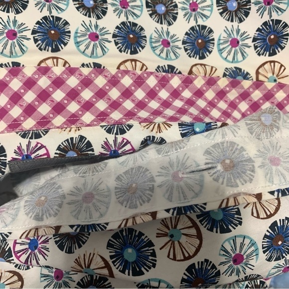 Thomas Dean Circles Long Sleeves Button Up Dress Shirt - Picture 5 of 6